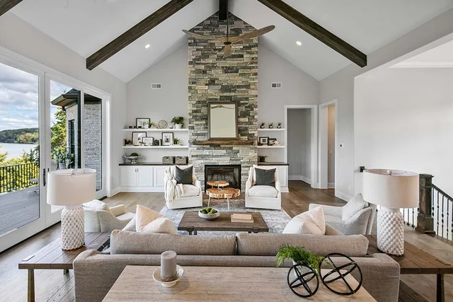 Ashley Great Room — Providence Builders home
