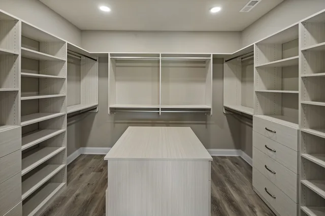 Auberlun Master Closet — Providence Builders home
