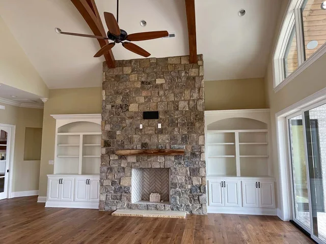 Beaumont Fireplace — Providence Builders home