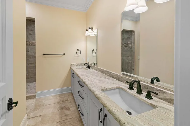 Beaumont Master Bathroom — Providence Builders home