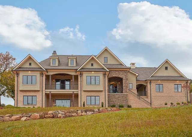 Bonneval Exterior Front — Providence Builders home