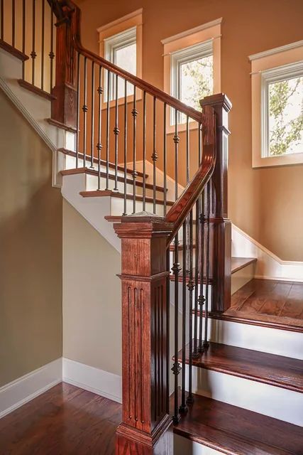 Bonneval Stairs — Providence Builders home