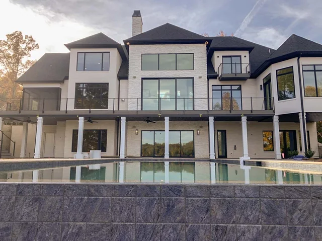 Mont Blanc Exterior Rear 2 — Providence Builders home