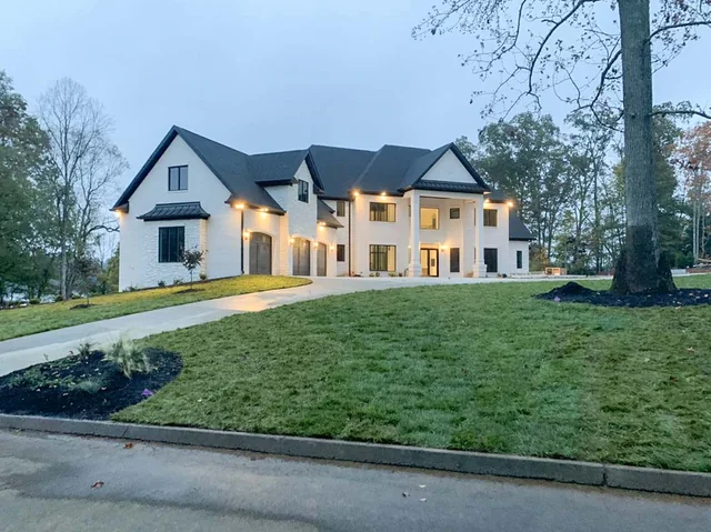 Mont Blanc Exterior Side — Providence Builders home