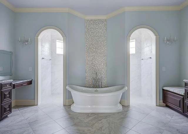 Talmont Ensuite — Providence Builders home