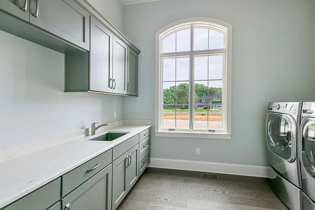 Versailles Laundry — Providence Builders home