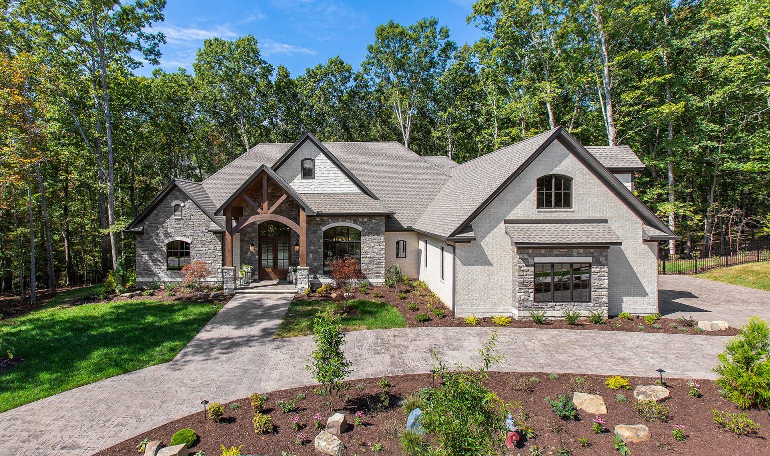 Completed Providence Builders home at Tennessee National