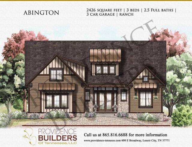 Abington original front elevation