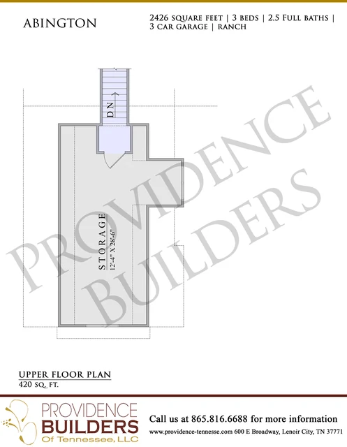 Abington original plan sheet 3