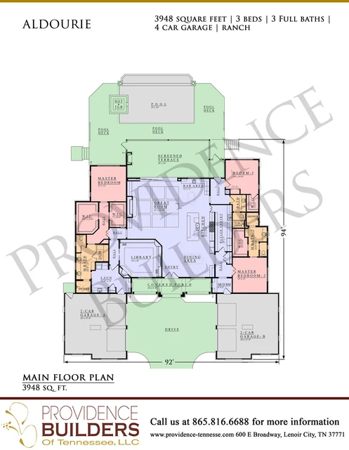 Aldourie original plan sheet 2
