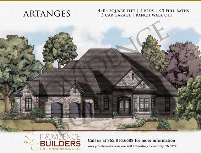 Artanges original front elevation