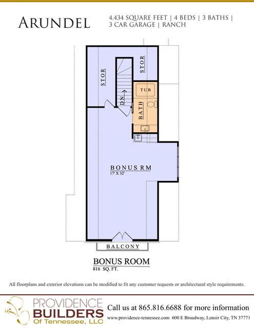 Arundel original plan sheet 3