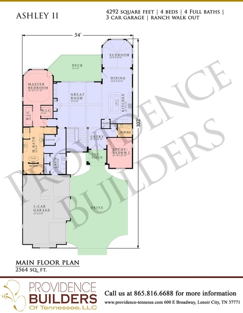 Ashley II original plan sheet 2