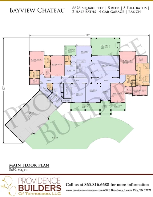 Bayview Chateau original plan sheet 2