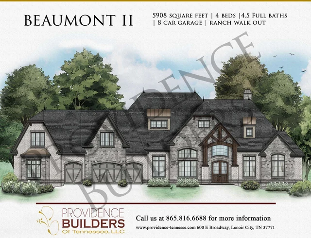 Beaumont II original front elevation