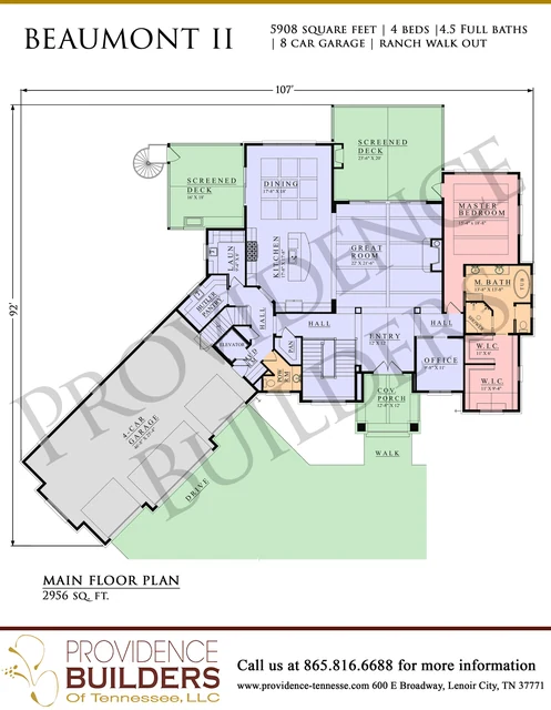 Beaumont II original plan sheet 2