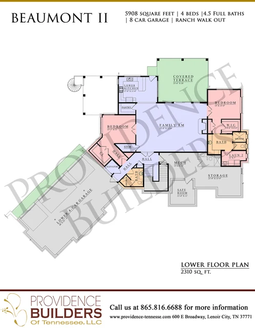 Beaumont II original plan sheet 3