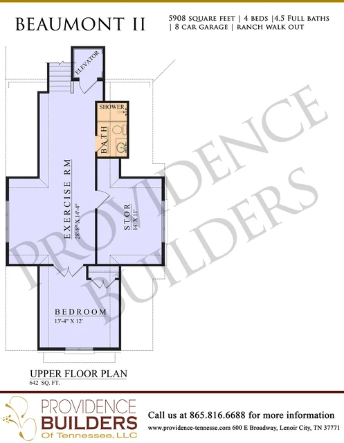 Beaumont II original plan sheet 4