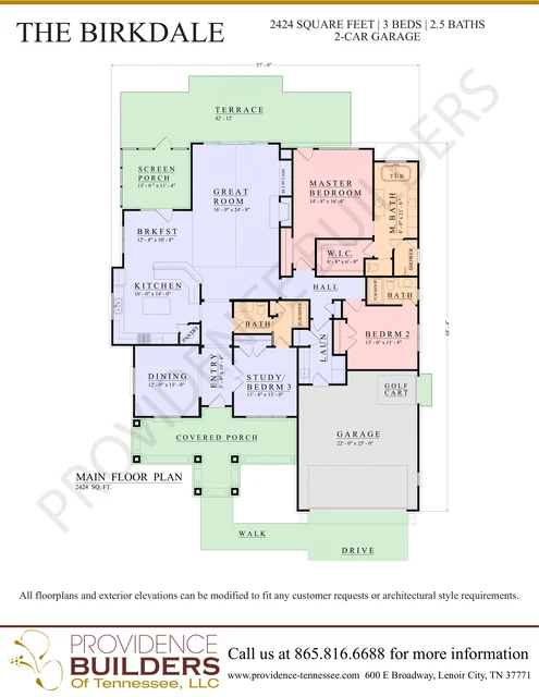 Birkdale original plan sheet 2