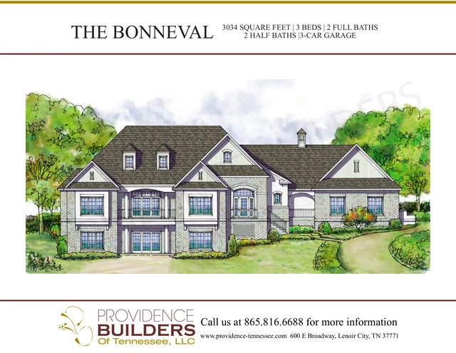 Bonneval original front elevation
