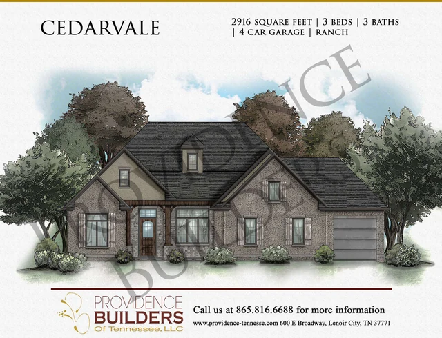 Cedarvale original front elevation