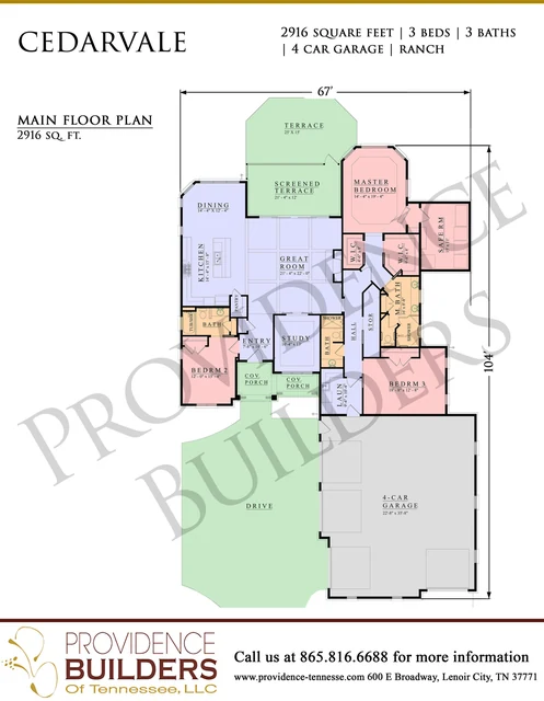 Cedarvale original plan sheet 2