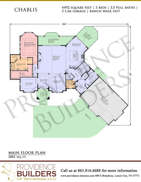 Chablis original plan sheet 2