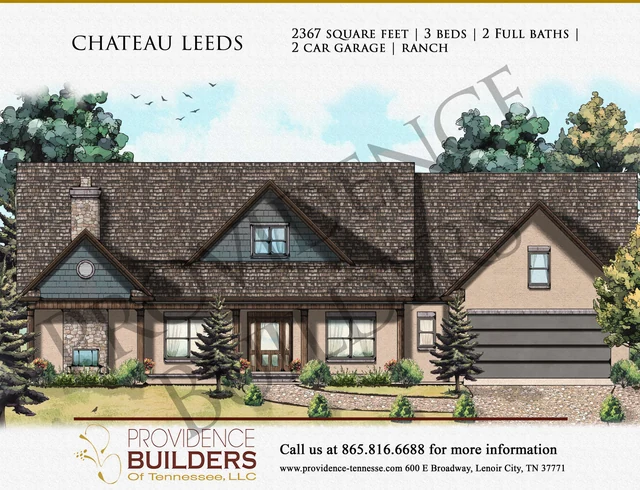 Chateau Leeds original front elevation
