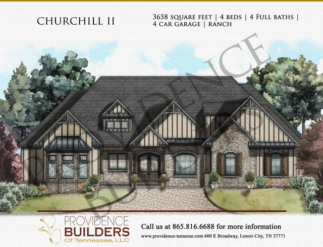 Churchill II original front elevation
