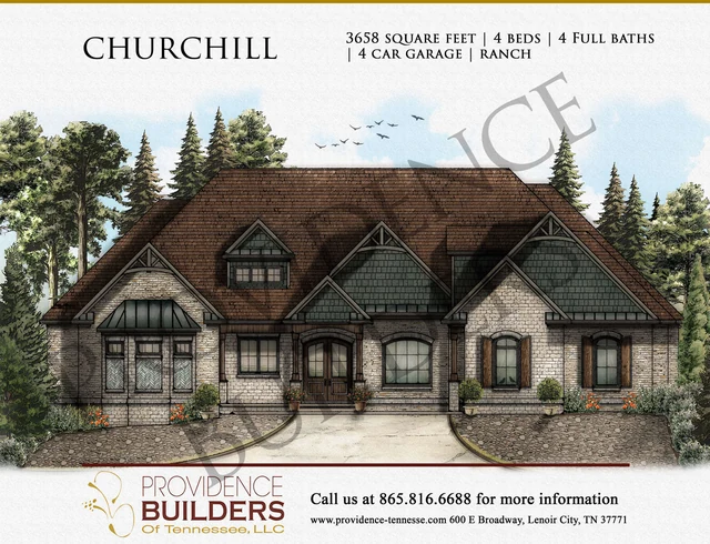 Churchill original front elevation
