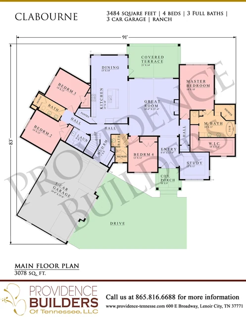 Clabourne original plan sheet 2