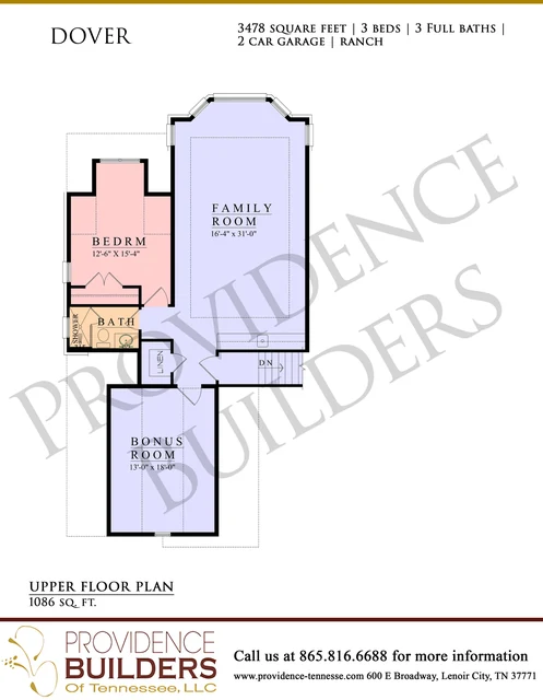 Dover original plan sheet 3