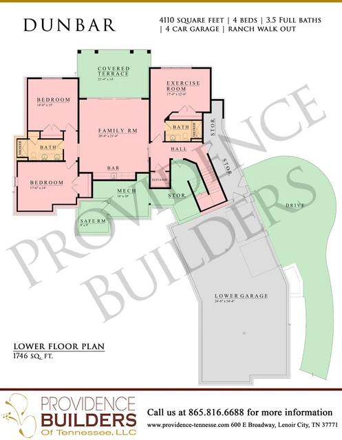 Dunbar original plan sheet 3