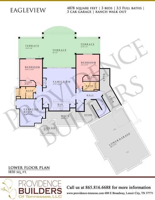 Eagleview original plan sheet 3