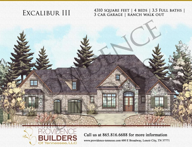 Excalibur III original front elevation