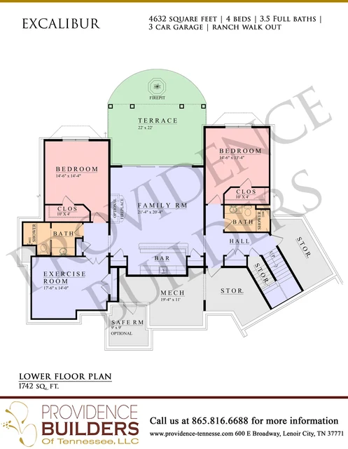 Excalibur original plan sheet 3
