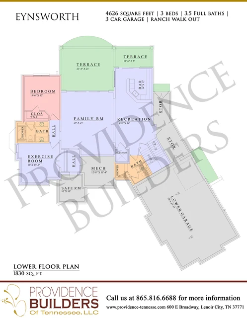 Eynsworth original plan sheet 3