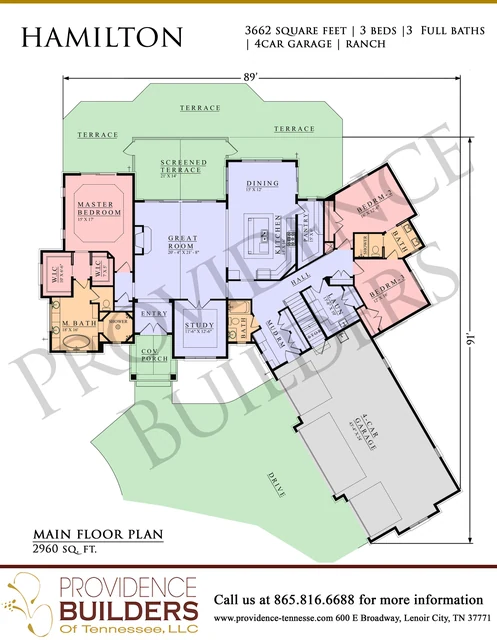 Hamilton original plan sheet 2
