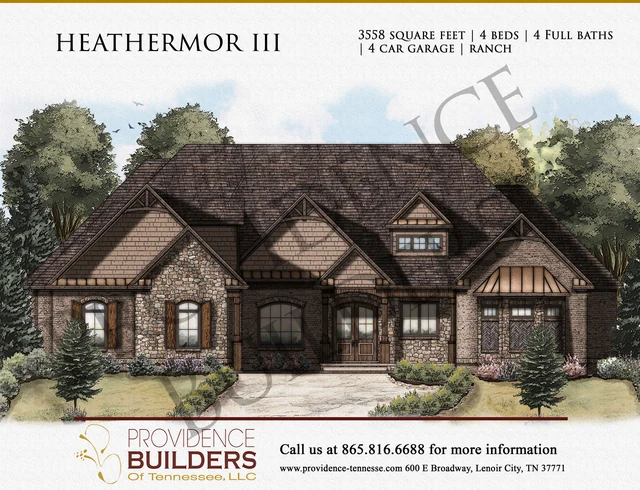 Heathermor III original front elevation