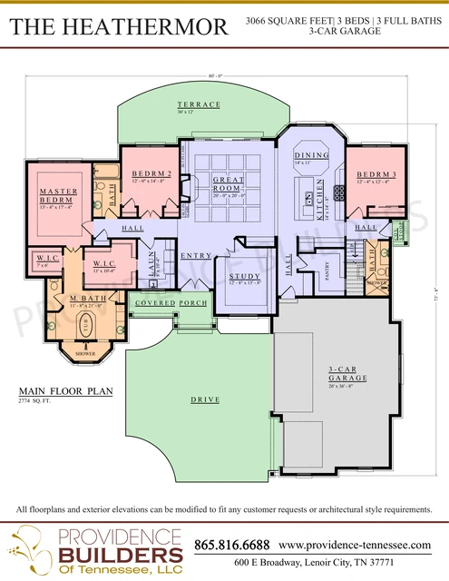 Heathermor original plan sheet 2
