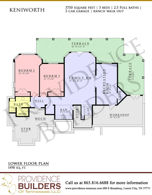 Keniworth original plan sheet 3