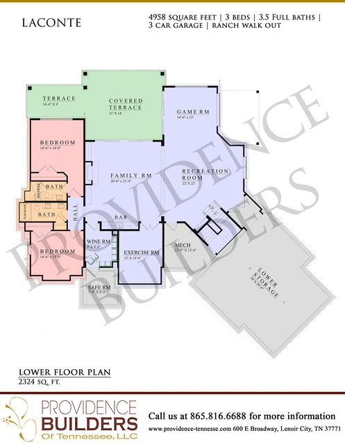 Laconte original plan sheet 3