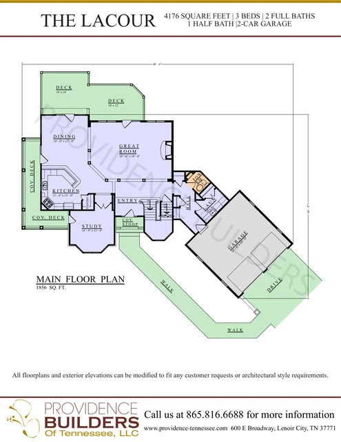 Lacour original plan sheet 2