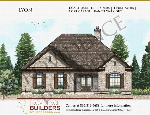 Lyon original front elevation