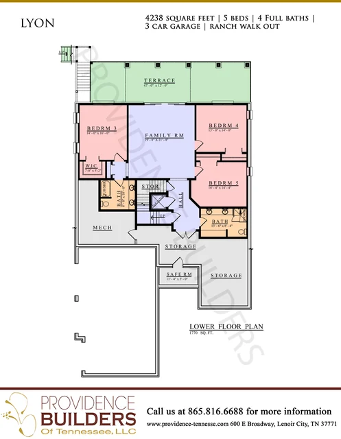 Lyon original plan sheet 3