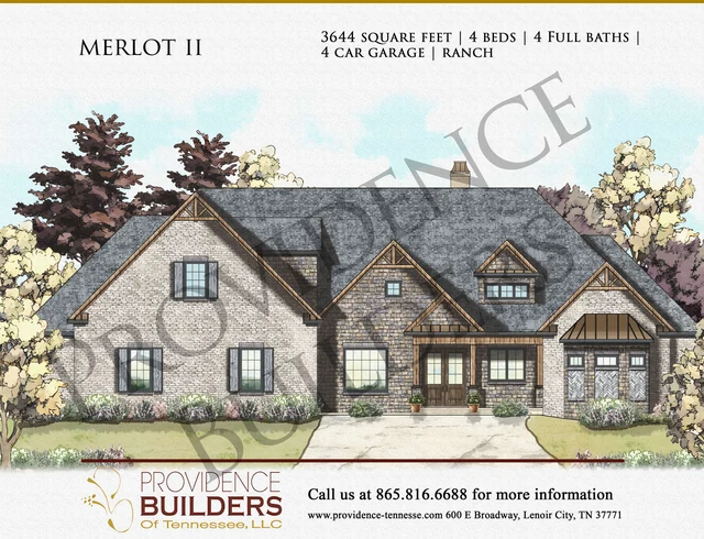 Merlot II original front elevation