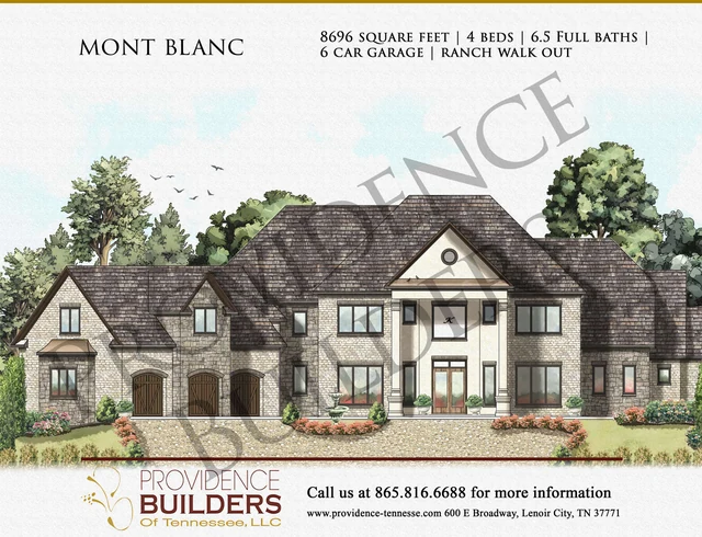 Mont Blanc original front elevation