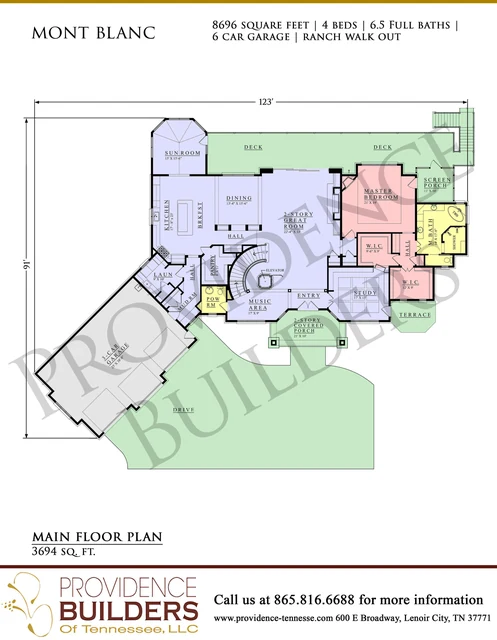 Mont Blanc original plan sheet 2