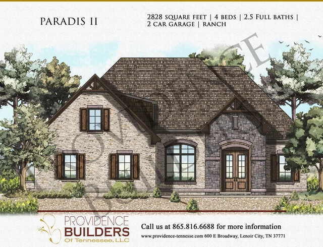 Paradis II original front elevation