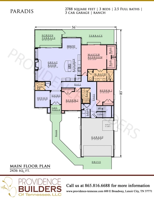 Paradis original plan sheet 2